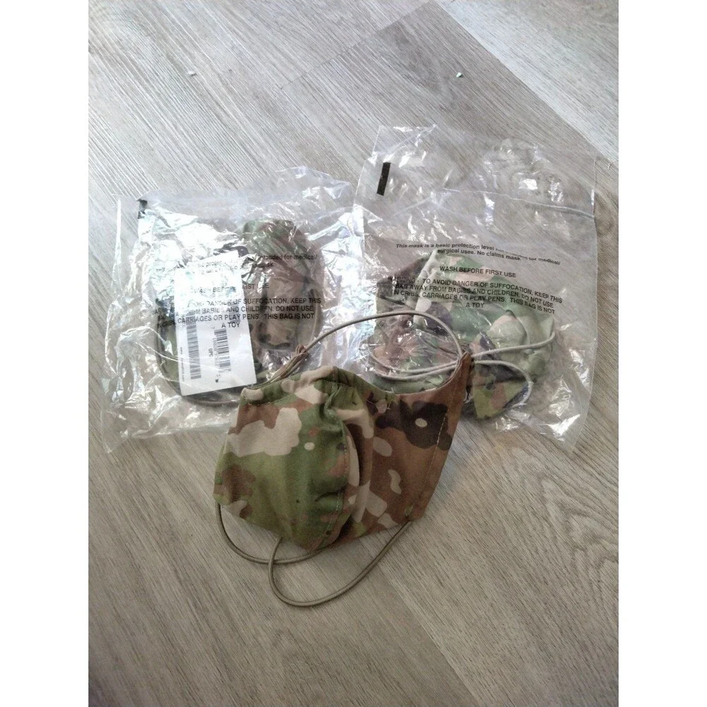 Face mask Army issued - NEW lot of 3